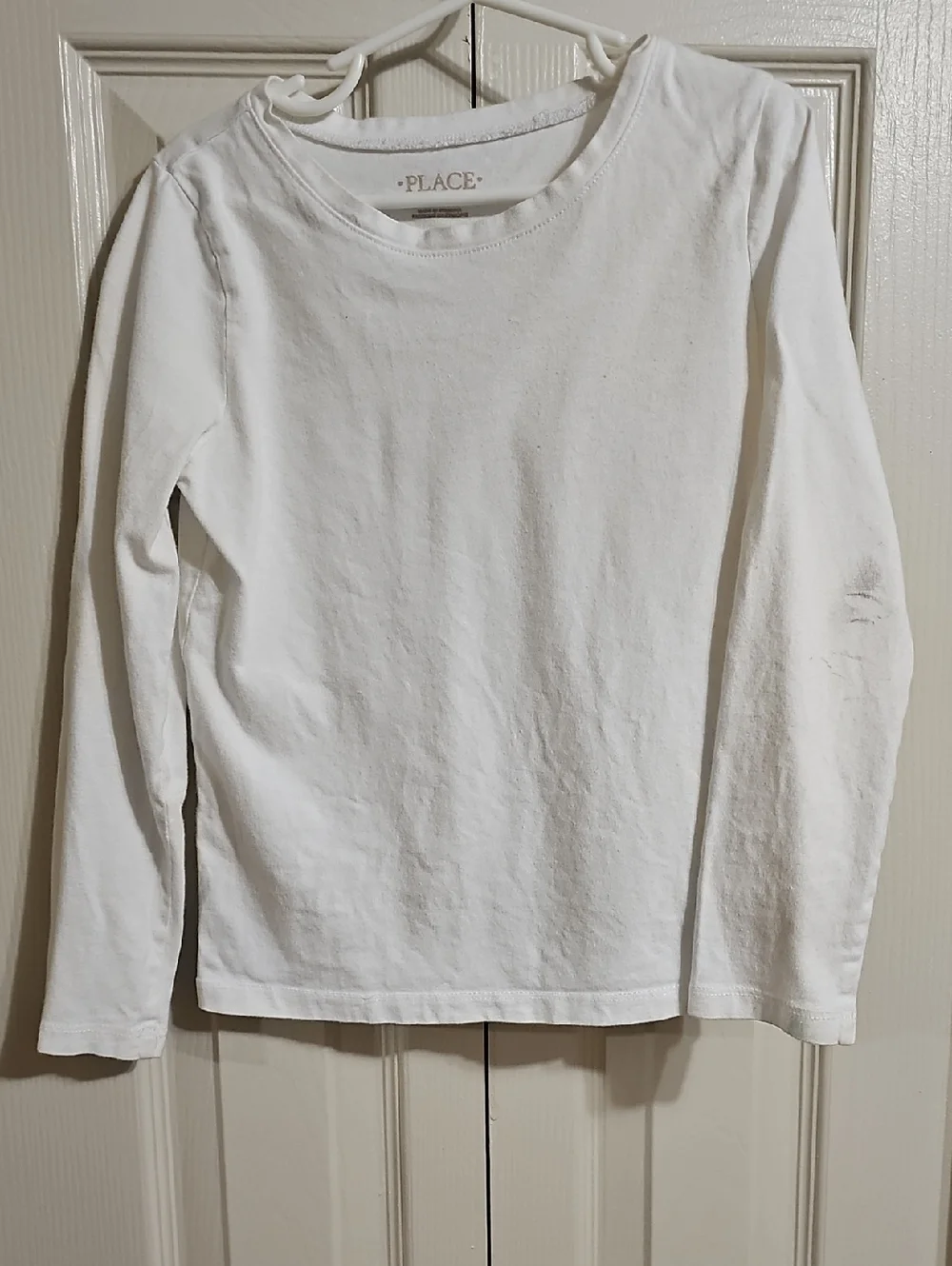 The Children's Place White Long Sleeve Tee